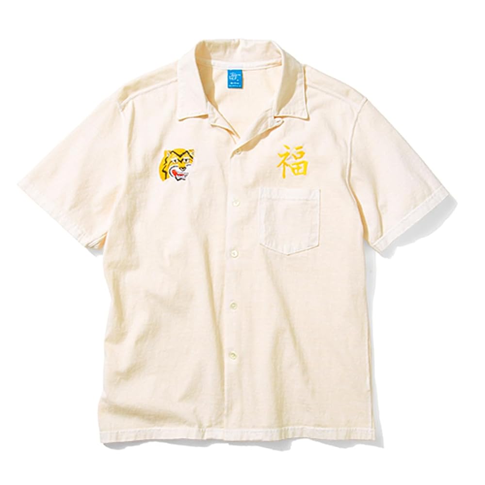 Amazon | [グッドオン] シャツ 半袖 綿 100 レオパード ショート